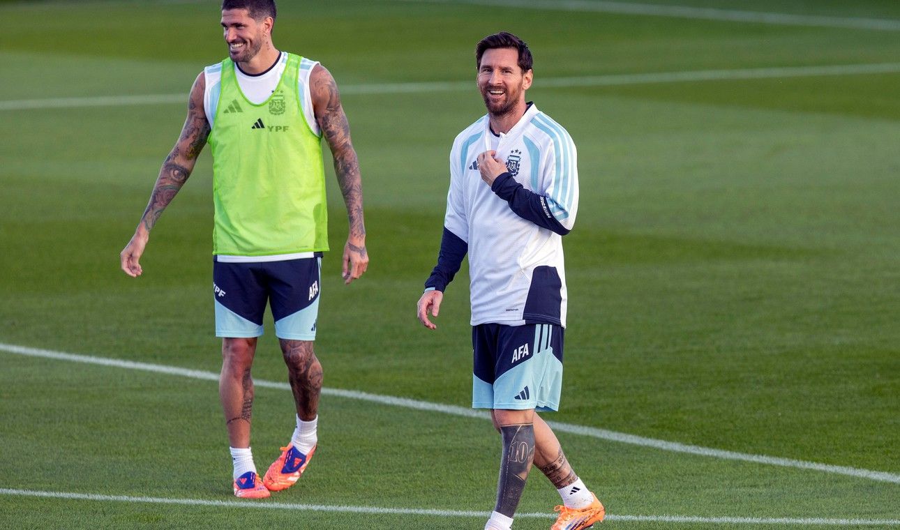 Periódico Ole: Messi regresará a Miami después del amistoso con la selección para prepararse para los playoffs con la selección