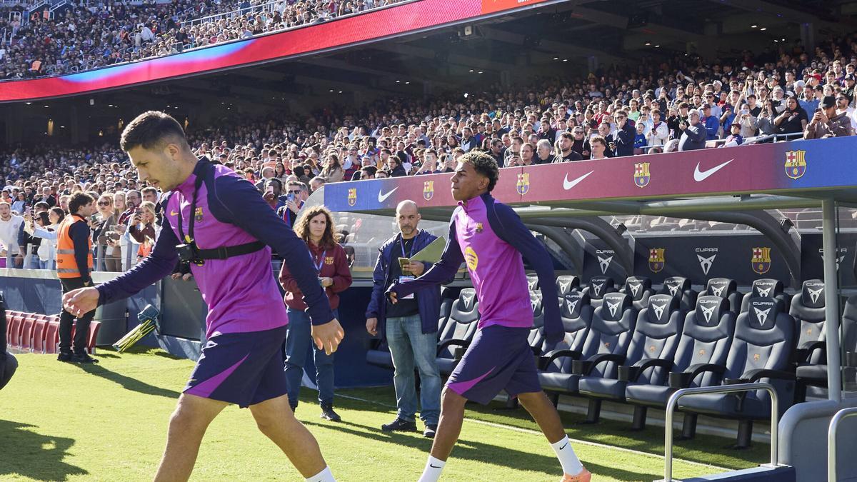 Baldegui: El momento en que pisé el césped del Camp Nou fue de ensueño; Yo también quería ver a Messi.