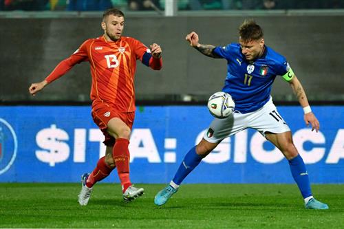 Italia vs Macedonia del Norte